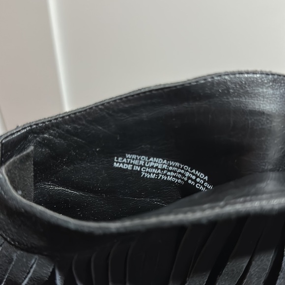 William Rast Fringe Suede Booties - Picture 3 of 5